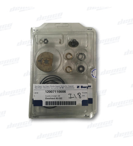 12007110006 TURBOCHARGER REPAIR KIT (OVERHAUL KIT) B2 12007110006 TURBOCHARGER REPAIR KIT (OVERHAUL KIT) B2