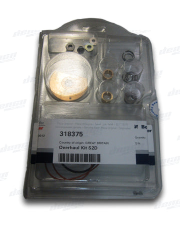 318375 Turbo Repair Kit (Overhaul Kit) S2d 318375 Turbo Repair Kit (Overhaul Kit) S2d