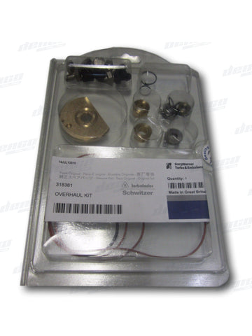 318381 TURBO REPAIR KIT (OVERHAUL KIT) S2B 318381 TURBO REPAIR KIT (OVERHAUL KIT) S2B
