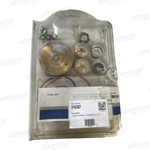 318387 Turbo Repair Kit (Overhaul Kit) S3b 318387 Turbo Repair Kit (Overhaul Kit) S3b