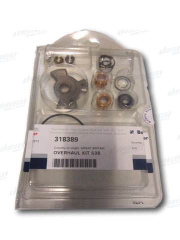 318389 TURBO REPAIR KIT (OVERHAUL KIT) S3B 318389 TURBO REPAIR KIT (OVERHAUL KIT) S3B