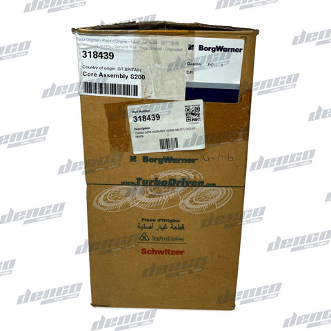 318439 Turbo Core Assembly S200G Deutz / Volvo-Penta