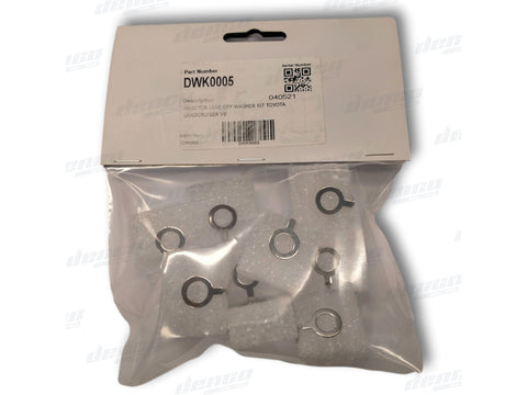 Dwk0005 - Common Rail Injector Washer Kit Toyota V8 Landcruiser (Leak Off Only) Diesel Fuel