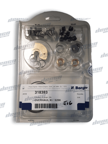 318383 TURBO REPAIR KIT (OVERHAUL KIT) S200 318383 TURBO REPAIR KIT (OVERHAUL KIT) S200