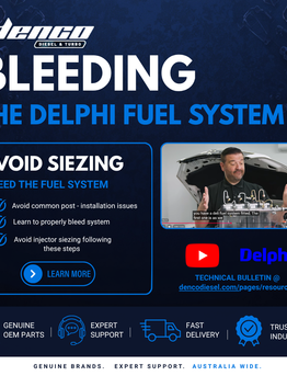 Bleeding the Delphi Fuel System