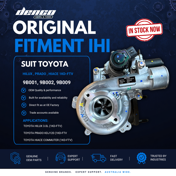New IHI Arrivals this week - Back in Stock!