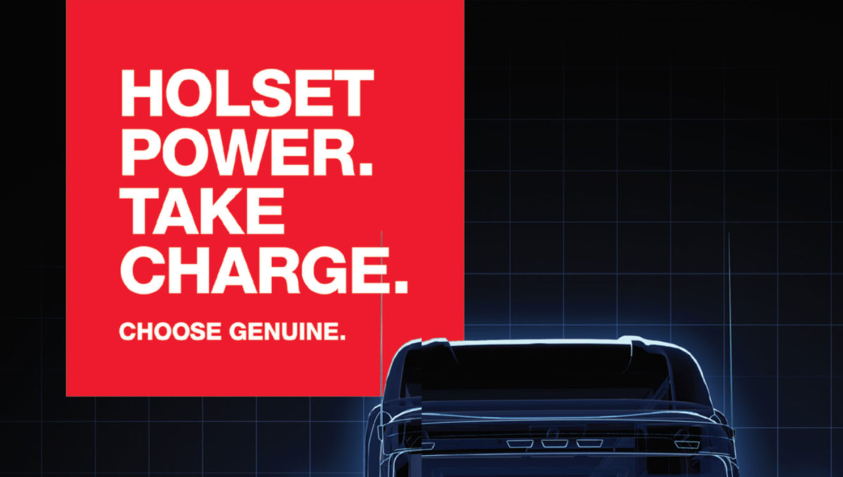 Holset Power. Take Charge. Choose Genuine.