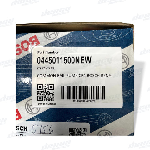 0445011500 New Bosch Common Rail Pump Renault Trafic (Engine M9R 710) Diesel Injector Pumps