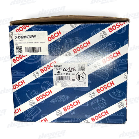 0445020150 NEW BOSCH FUEL PUMP CP3 CUMMINS (ENGINE QSB) - DIESEL INJECTOR PUMPS