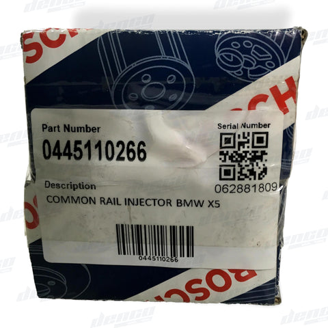 0445110266 Common Rail Injector Suit BMW 330D / 530D / 730D / X5 3.0L (ENGINE 306D1) - COMMON RAIL INJECTORS