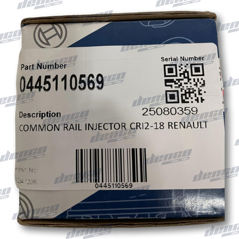 0445110569 Bosch Common Rail Injector Cri2-18 Renault Injectors