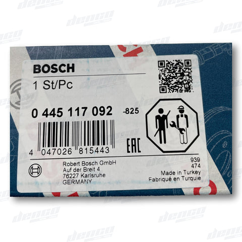 0445117092 Bosch Common Rail Injector Cri3-20 Ford Ranger V6 Py Injectors