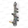 0445224098 Bosch Common Rail Assembly Case 3.4Ltr (Engine F5H) - DIESEL FUEL INJECTION PARTS