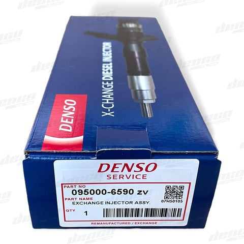 095000-6590 G2 DENSO COMMON RAIL INJECTOR HINO 500 SERIES (ENGINE J08E) - COMMON RAIL INJECTORS