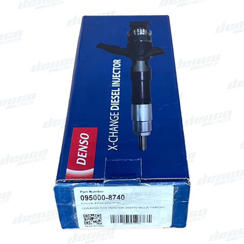 095000-8740 DENSO COMMON RAIL INJECTOR SUIT TOYOTA HILUX (ENGINE 2KD-FTV) IMPORT - COMMON RAIL INJECTORS