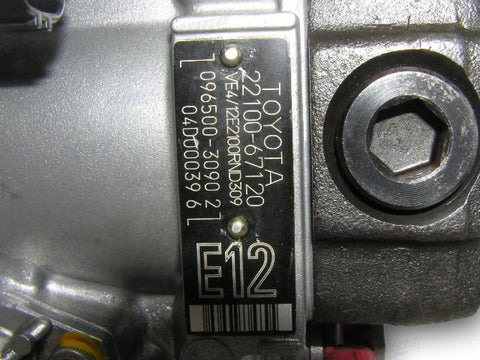 22100-67120 Fuel Pump Toyota Hilux / Prado 1Kzte Diesel Injector Pumps