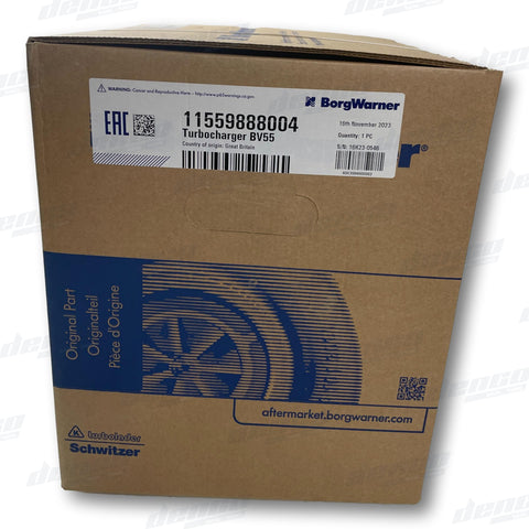 11559888004 Turbocharger Bv55 Jcb (Engine 444/448) 4.8L Genuine Oem Turbochargers