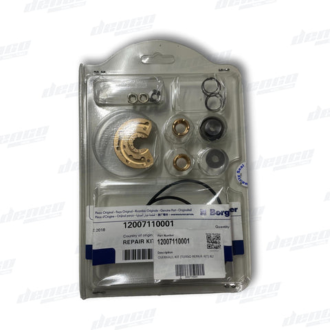 12007110001 OVERHAUL KIT (TURBO REPAIR KIT) B2