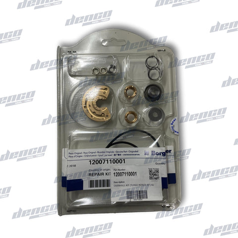 12007110001 OVERHAUL KIT (TURBO REPAIR KIT) B2