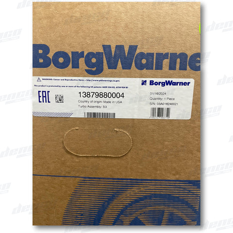 13879880004 Turbocharger B3Rs International Truck Maxxforce 11/ 13 / 15 Genuine Oem Turbochargers