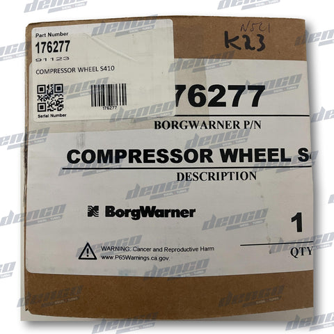 176277 Borgwarner Compressor Wheel S410 Turbo