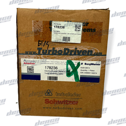 178236 Turbo Core Assembly S3B Caterpillar Truck