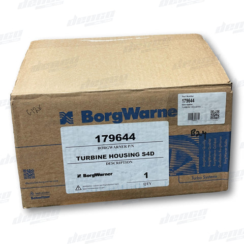 179644 Turbine Housing Borgwarner S4D