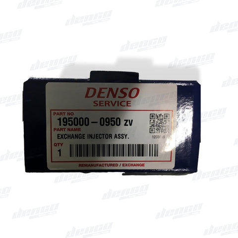 195000-0950 Denso Common Rail Injector Hino J08e (Gd8j) 500 Series 7.68l - COMMON RAIL INJECTORS