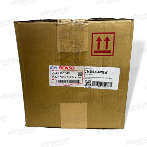 294000-1540 New Exchange Fuel Pump Denso Common Rail John Deere 350S Industrial Diesel Injector