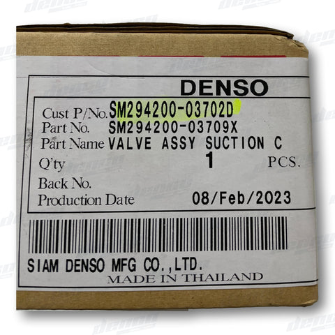 294200-0370 Denso Suction Control Valve