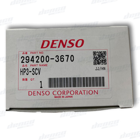 294200-3670 Denso Suction Control Valve Assembly