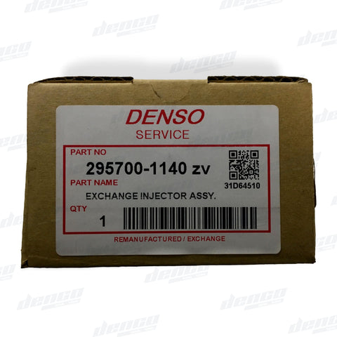 295700-1500 Denso G4 Common Rail Injector For Toyota 2gd-Ftv Toyota Hilux 2.4ltr (08/2020 - GENUINE OEM TURBOCHARGERS