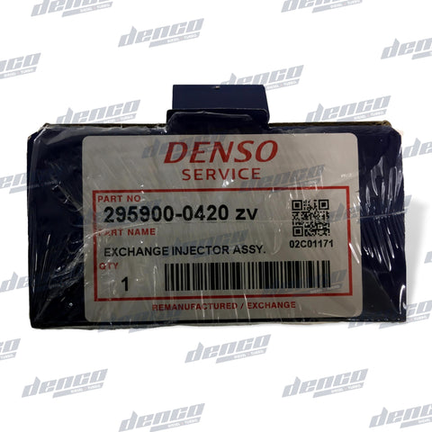 295900-0420 Genuine Denso Common Rail Injector For Toyota Rav4 2Ad-Ftv Injectors