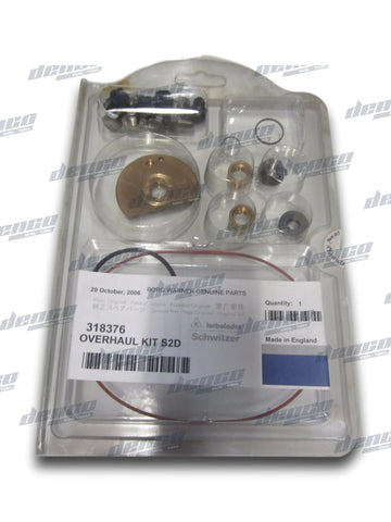 318376 TURBO REPAIR KIT (OVERHAUL KIT) S2D