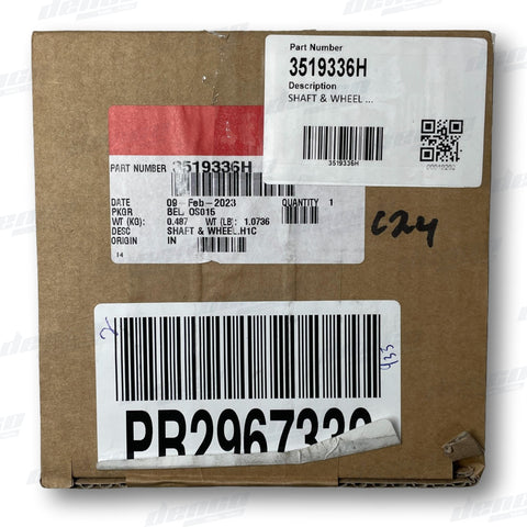 3519336H Holset Shaft And Wheel &