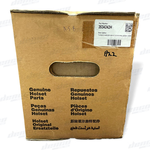 3534242H Turbocharger Wh1C Cummins (Engine 6Btaa) 210Hp Genuine Oem Turbochargers