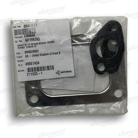 3545577 Holset Turbo Gasket Kit Suit Hx50 / Hx60 Hc3 H2D Turbocharger Accessories