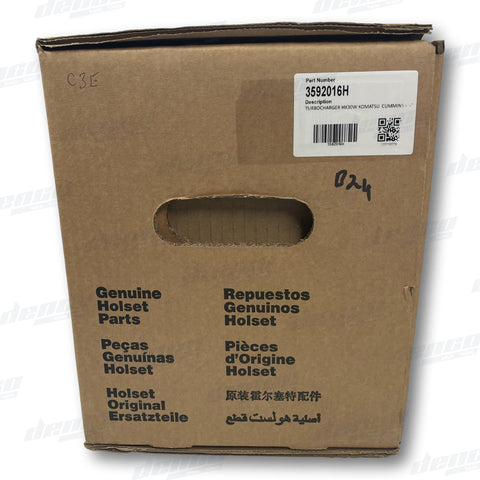 3592016H Turbocharger Hx30W Komatsu Industrial Pw128Uu / Gd305 3555A (Engine Cummins 4Bt/ S4D102)