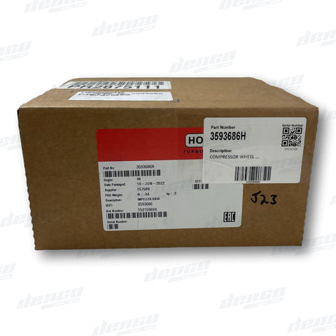 3593686H Compressor Wheel He500 / Hx55 Hx50
