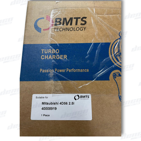40008919 Bmts Drop In Turbocharger Mitsubishi 4D56 Common Rail Triton 2.5L Challenger 4Wd Genuine