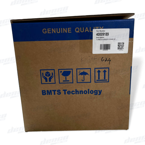 40009189 Drop In Bmts Turbocharger John Deere / Hitachi Jcb 5.2L (Isuzu Engine 4Hk1Tc) Genuine Oem