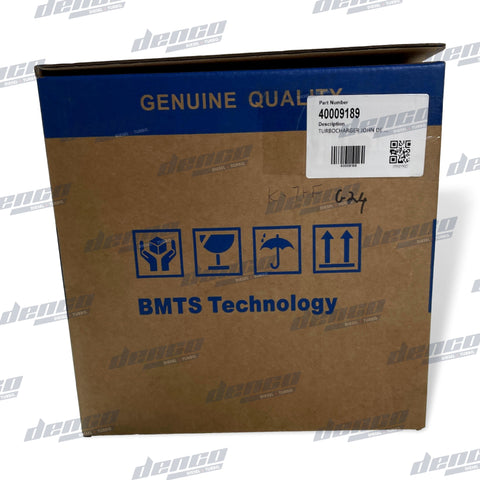 40009189 Drop In Bmts Turbocharger John Deere / Hitachi Jcb 5.2L (Isuzu Engine 4Hk1Tc) Genuine Oem