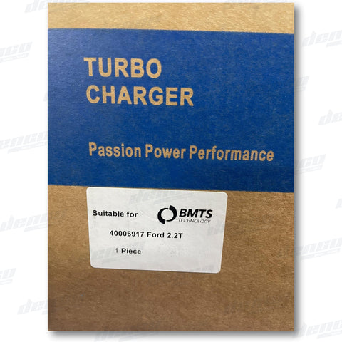 40006917 Turbocharger Ford Px1 Ranger 2.2L Mazda Bt50 Transit Van (Bmts Drop-In Turbo) Genuine Oem
