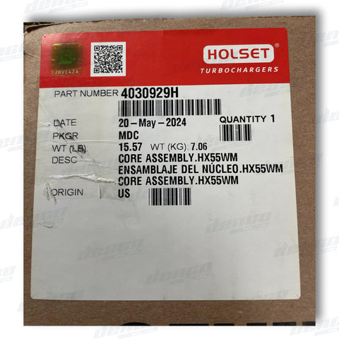4030929H Holset Turbo Core Assembly Hx55