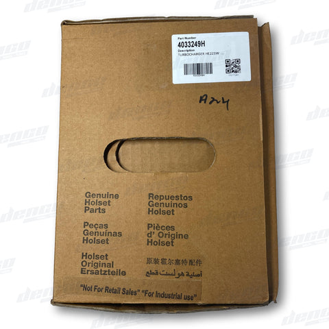 4033249H Turbocharger He221W Vermeer Bc1800Xl Wood Chipper (Cummins Qsb 4.5L Tier 3) Genuine Oem