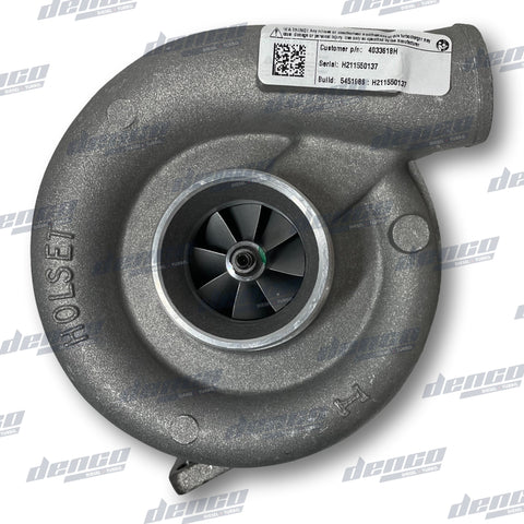 4033618H  TURBOCHARGER H1E VOLVO FIRE PUMP (ENGINE TWD710FP)