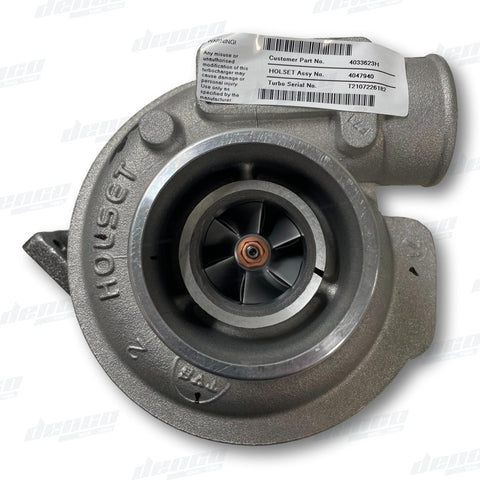 4033623h Turbocharger Hx25 Case-Ih Wd3/4 Series Windrower / Ford New Holland H8000 Windrower - Iveco Nef Tier 3