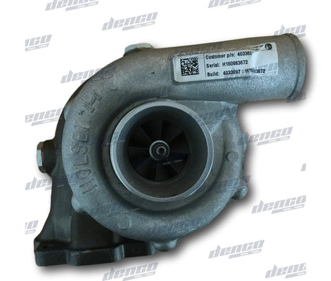 4033697H EXCHANGE TURBOCHARGER H2A PERKINS MARINE T6.354.4 (NO LONGER AVAILABLE) )