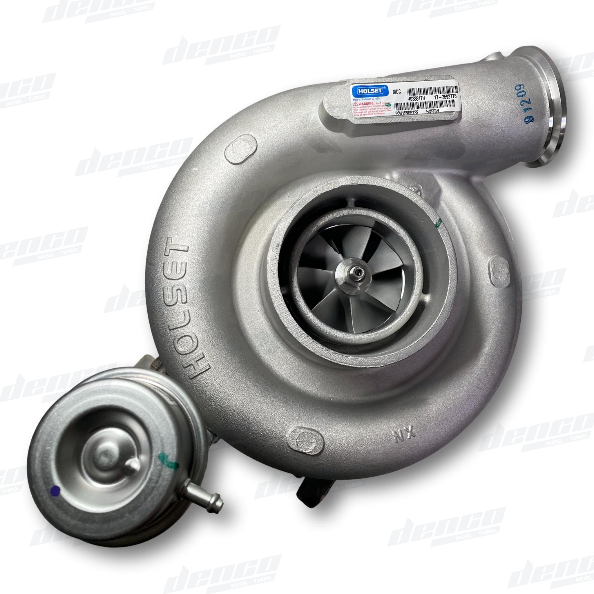 4033817h Turbocharger Hx55 Cummins (Engine Ism) | Denco Diesel and