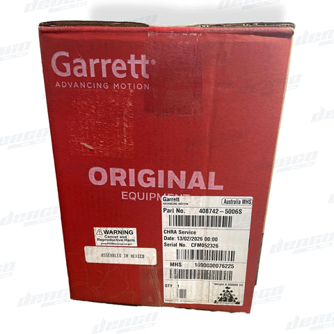 408742-0006 Garrett Turbocharger Chra Assembly TV8106 / TW8106 Caterpillar - TURBO CORE ASSEMBLY